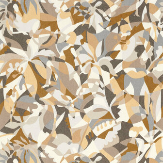 Casamance L&#039;&Icirc;le Aux Oiseaux 75880610 - Bruin / Beige Behang