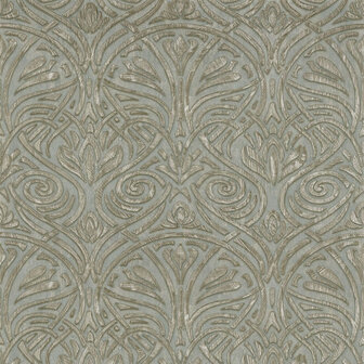 Casamance Mansour 74410222 - Groen Behang