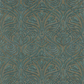 Casamance Mansour 74410324 - Groen Behang