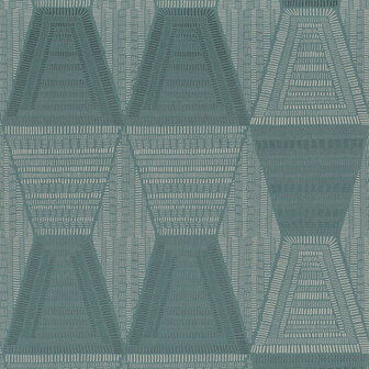 Casamance Mirage 75271936 - Groen Behang