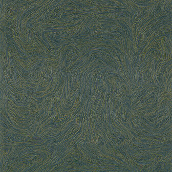 Casamance Nuit D&#039;Orient 75414180 - Blauw / Beige Behang