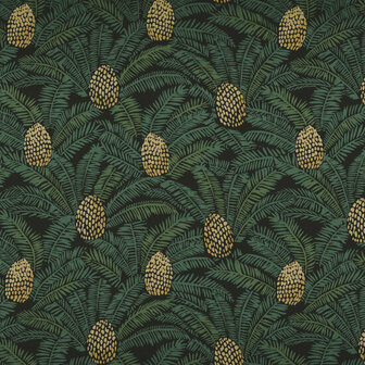 Casamance Orphee 74741942 - Groen Behang