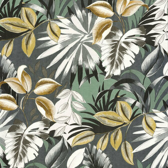 Casamance Rio Madeira 74260252 - Groen Behang