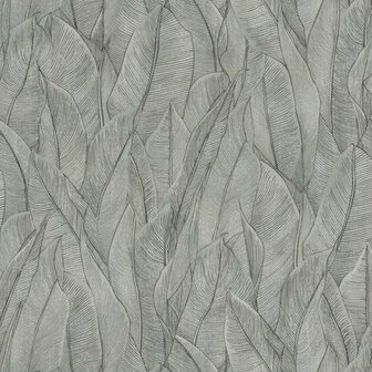 Casamance Rio Madeira 74280170 - Grijs / Wit Behang