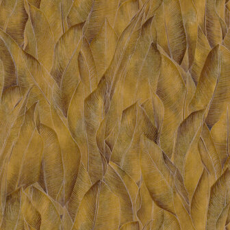 Casamance Rio Madeira 74280476 - Geel Behang