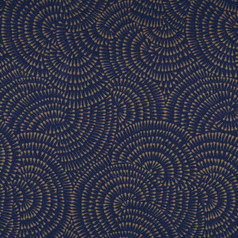 Casamance Select 7 A75122654 - Blauw Behang