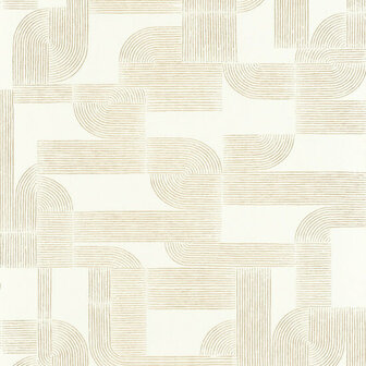Casamance Select 8 A75701222 - Wit Behang