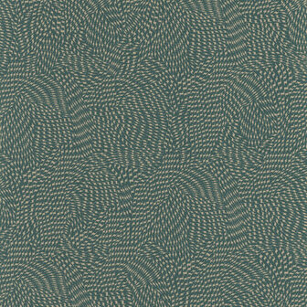 Casamance Select 8 A75722854 - Groen / Beige Behang