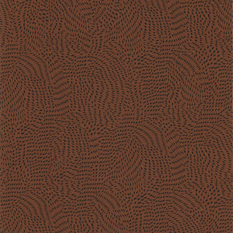 Casamance Square Jasmin 75722956 - Bruin / Zwart Behang