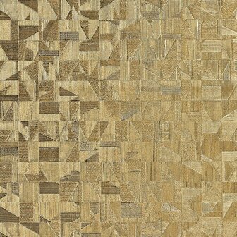 Casamance M&eacute;tal 75740202 - Goud Behang