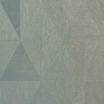 Casamance M&eacute;tal 75770814 - Blauw Behang