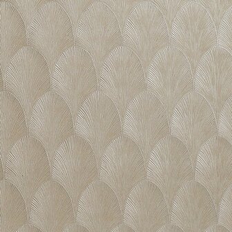 Casamance M&eacute;tal 75781426 - Grijs Behang