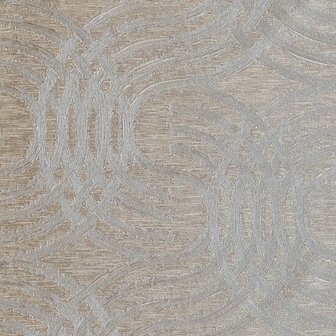 Casamance M&eacute;tal 75792242 - Grijs Behang