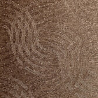 Casamance M&eacute;tal 75792446 - Oranje Behang