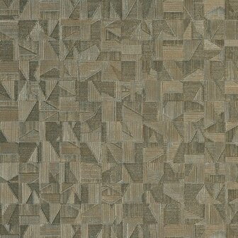 Casamance M&eacute;tal B74401058 - Groen Behang