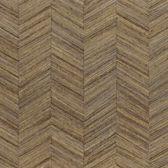 Casamance Textures V&eacute;g&eacute;tal 75371018 - Bruin Behang
