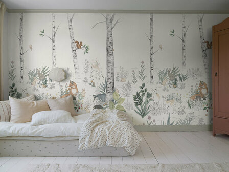 Bor&amp;#x0086;stapeter Newbie 2 Magic Forest Mural 7481 Behang