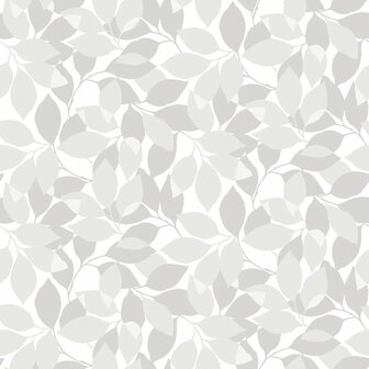 Dutch Wall Decor Blommor &amp; Blad 676-01 Grijs Behang