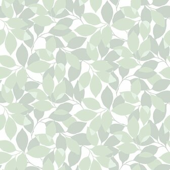 Dutch Wall Decor Blommor &amp; Blad 676-02 Groen Behang