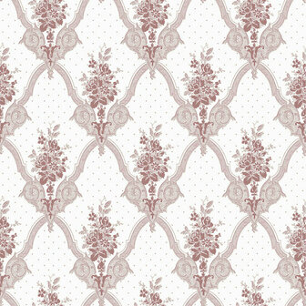 Dutch Wall Decor Swedish Heritage 693-01 Rood Behang
