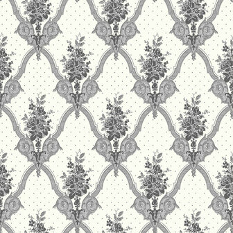 Dutch Wall Decor Swedish Heritage 693-03 Zwart Behang