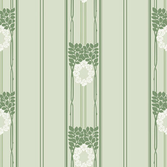 Dutch Wall Decor Swedish Heritage 697-03 Groen Behang