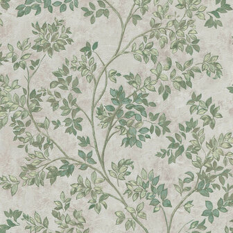 Dutch Wall Decor Splendor Z21701 Grijs / Groen Behang