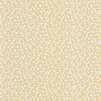 Casadeco Flower Market FLOM89241331 - Beige Behang