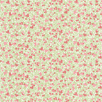 Casadeco Flower Market FLOM89224303 - Roze / Wit Behang