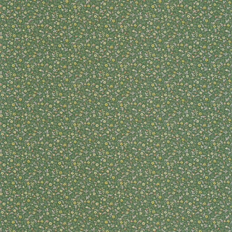 Casadeco Flower Market FLOM89237414 - Groen Behang