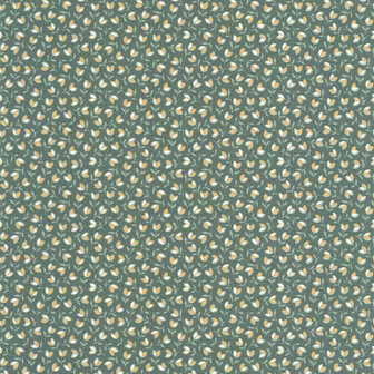 Casadeco Flower Market FLOM89257407 - Groen Behang