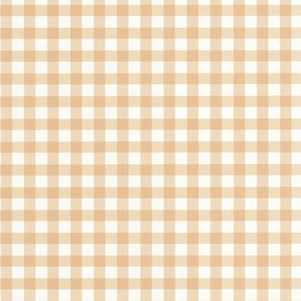 Casadeco Flower Market FLOM89261222 - Beige / Wit Behang