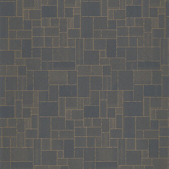 Casadeco Kyoto KYTO88766842 - Blauw Behang