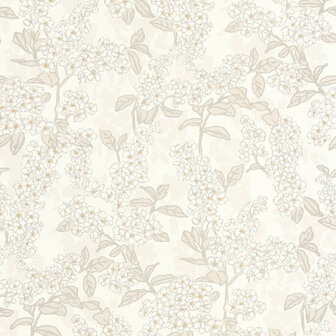 Casadeco Kyoto KYTO88730119 - Grijs / Wit Behang