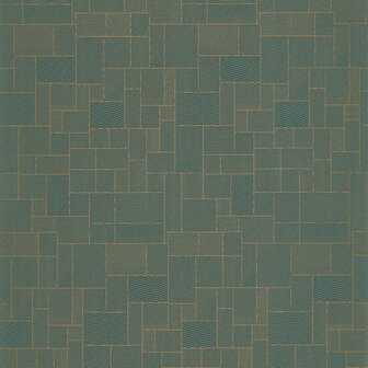 Casadeco Kyoto KYTO88766755 - Blauw Behang