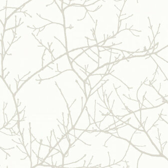 Casadeco So White 4 SWHT16960212 - Wit Behang