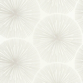 Casadeco So White 4 SWHT82040124 - Wit / Beige Behang