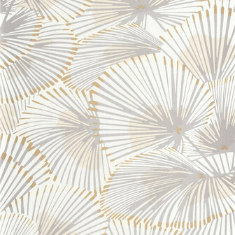 Casadeco Twenties TWNT88641313 - Beige / Wit Behang
