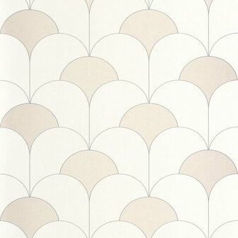 Casadeco Twenties TWNT88680220 - Wit Behang