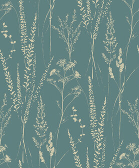 Dutch Wallcoverings Attitude A64202 Groen Behang