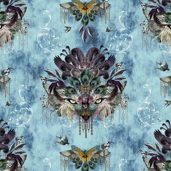 Santorus I Madame Visage - Aquamarine WP050219 Behang
