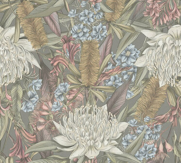 AS Creation Drawn Into Nature - 39428-3 / 394283 Grijs Behang