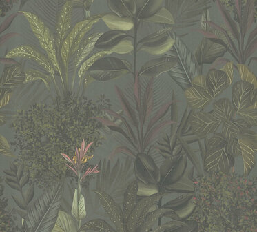 AS Creation Drawn Into Nature - 39433-2 / 394332 Groen Behang