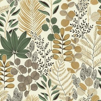 Rasch Symphony - 465334 Groen Behang