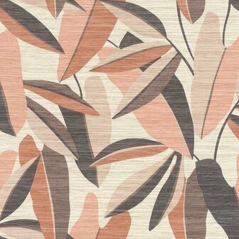 Rasch Symphony - 866353 Roze / Bruin Behang
