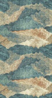 Eijffinger Festival 333560 Blauw Behang