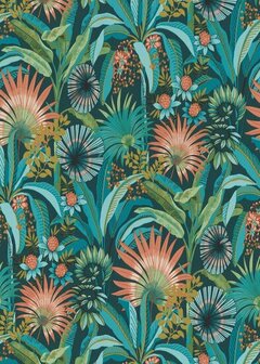 Dutch Wall Decor Aruba 10390-19 / AR102419 Groen Behang