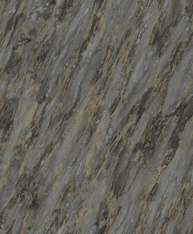 Dutch Wallcoverings Venezia Marble Glitter M663-29 Zwart Behang