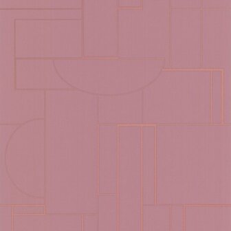 Noordwand TopChic 51223103 Roze Metallic Behang