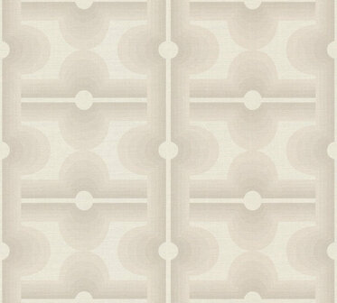 AS Creation Retro Chic - 39533-5 / 395335 Beige - Cr&egrave;me Behang